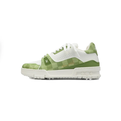 Louis Vuitton LV Trainer Sneaker Light Green 01