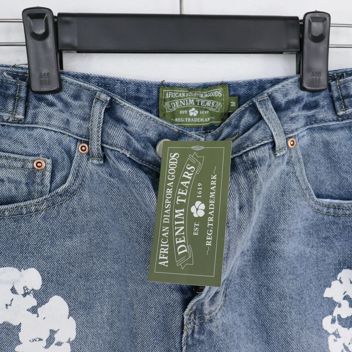 Denim Tears The Cotton Wreath Jean Short