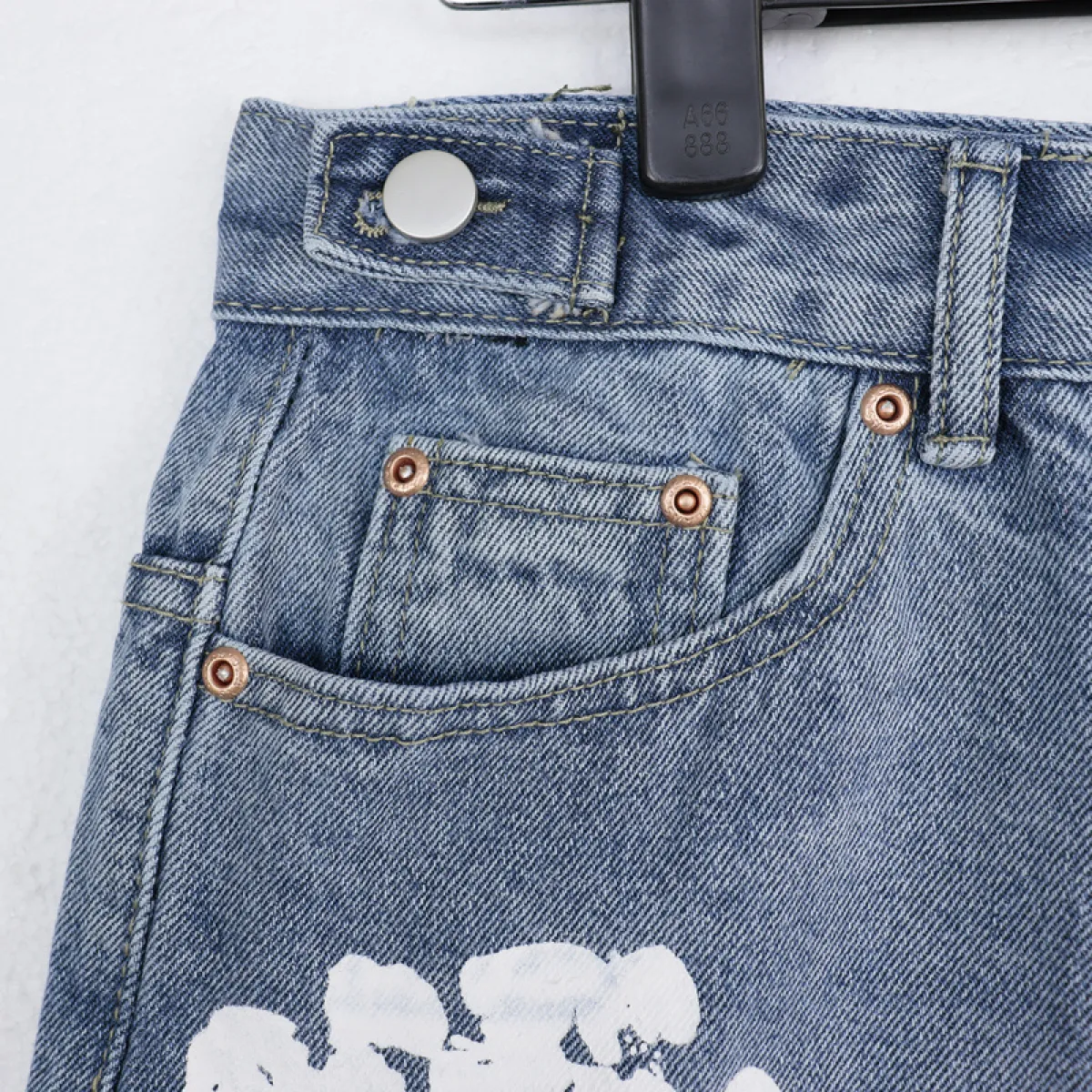 Denim Tears The Cotton Wreath Jean Short
