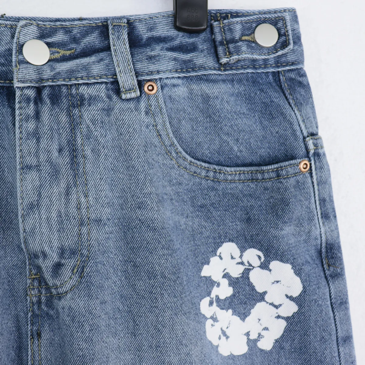 Denim Tears The Cotton Wreath Jean Short