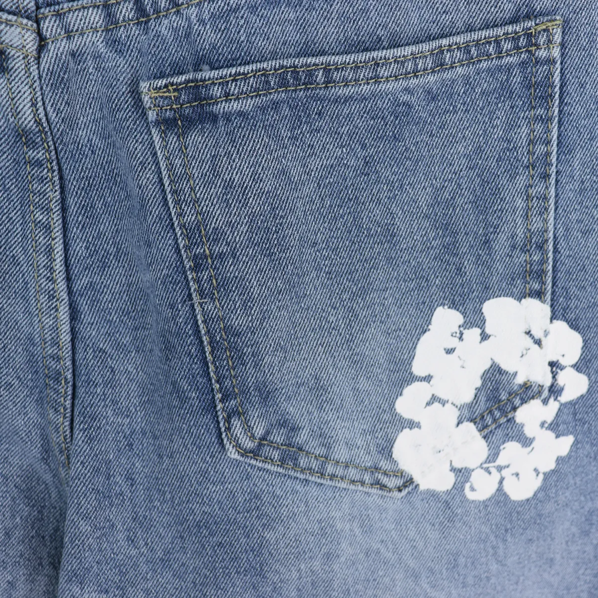 Denim Tears The Cotton Wreath Jean Short