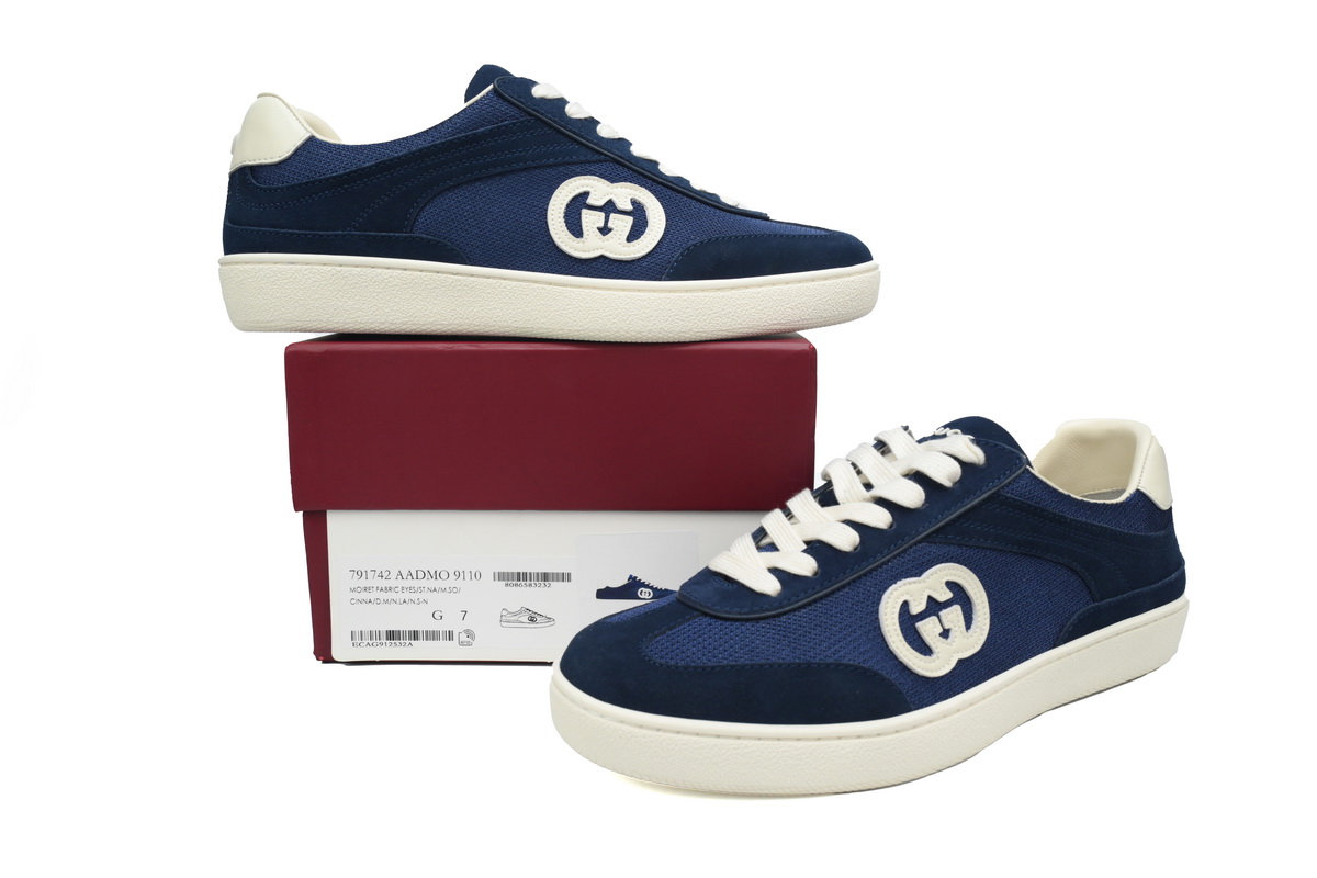 Gucci Low-Top Sneaker Navy