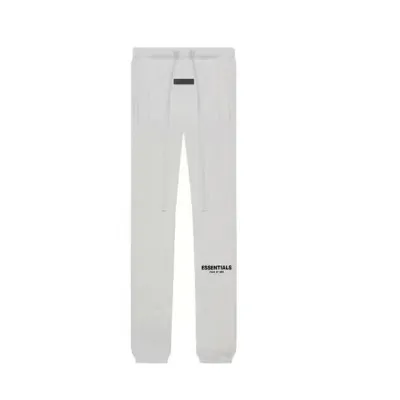 Fear of God Essentials Sweatpants (FW22) Light Oatmeal 01