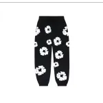 Denim Tears The Cotton Wreath Sweatpants Black