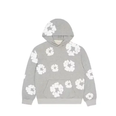 Denim Tears The Cotton Wreath Sweatshirt Grey 01