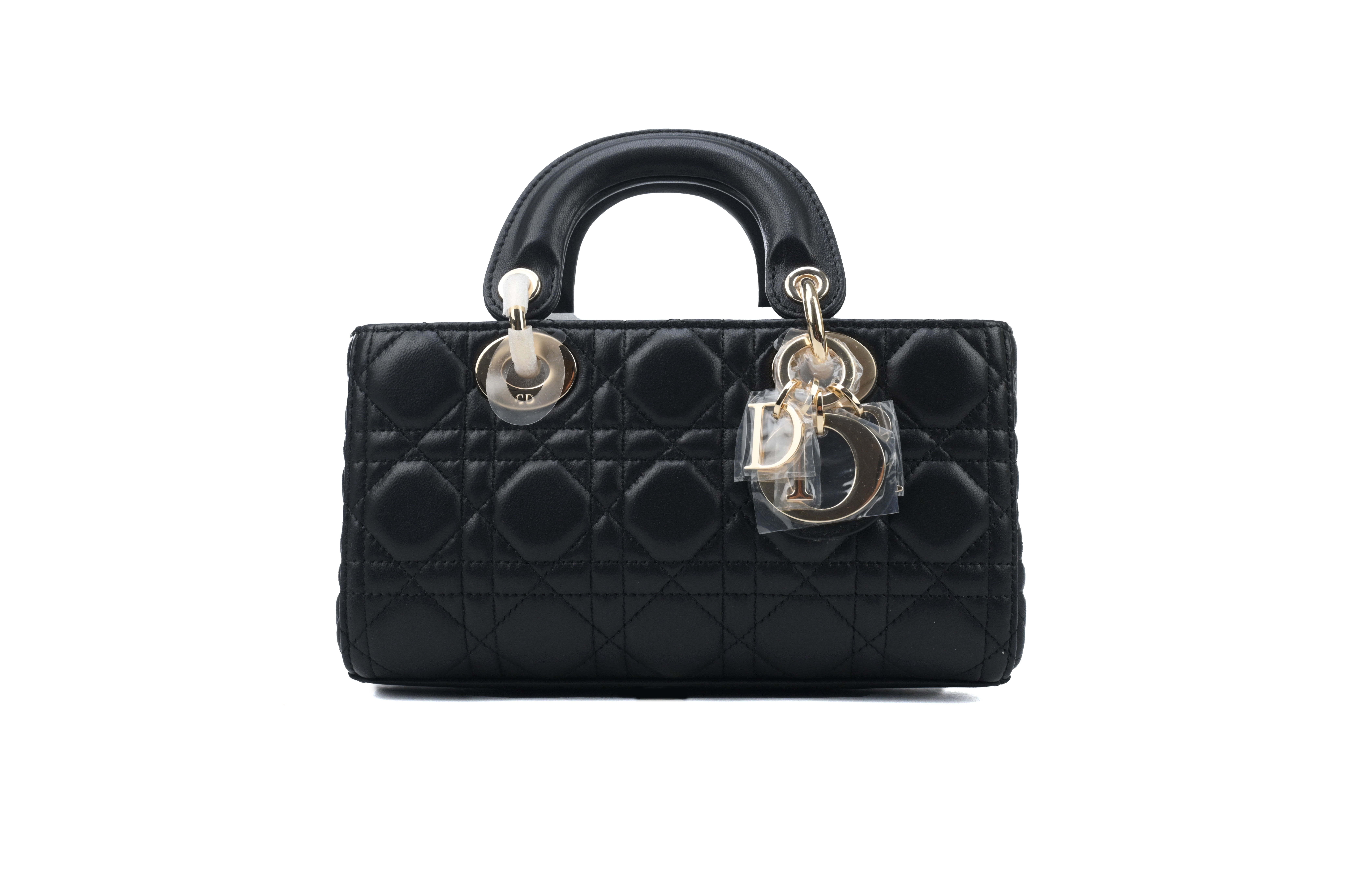 Christian Dior Lady D-Joy Bag Cannage Quilt Lambskin Small