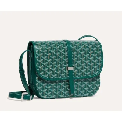 Goyard Belvédère MM Bag Green 02