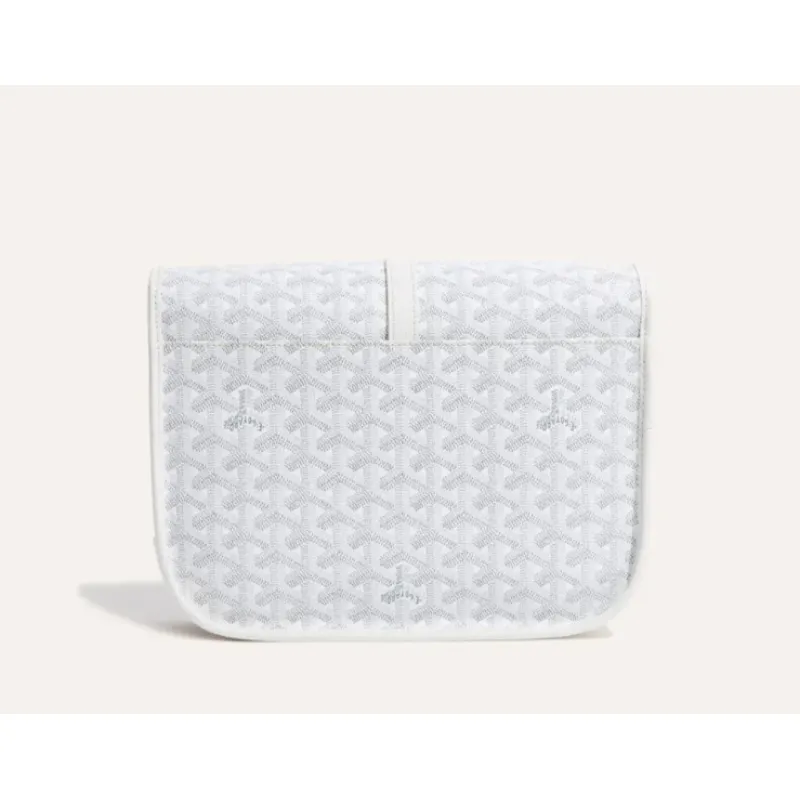 Goyard Belvédère MM Bag White