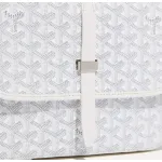 Goyard Belvédère MM Bag White