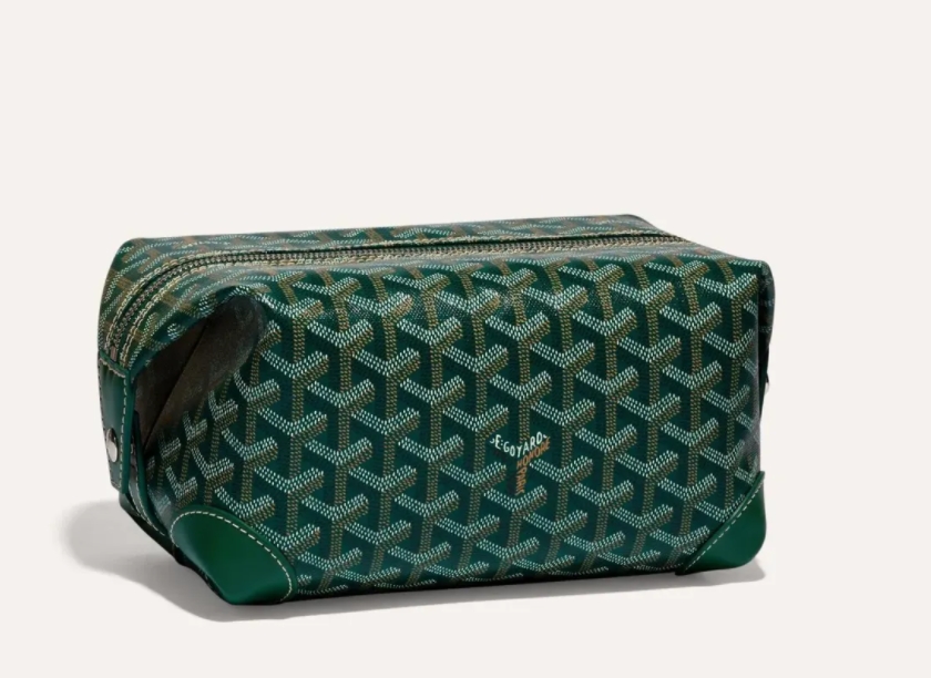 Goyard Boeing 25 Toilet Bag Green