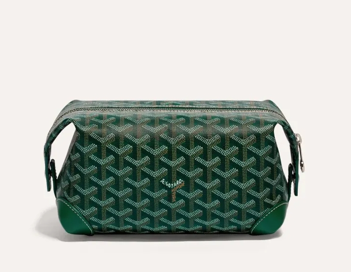 Goyard Boeing 25 Toilet Bag Green