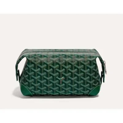 Goyard Boeing 25 Toilet Bag Green 02