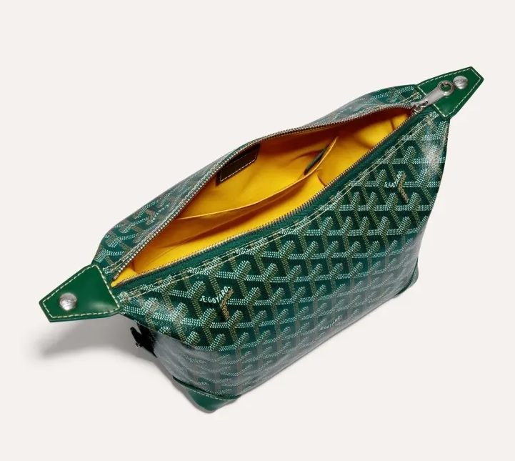 Goyard Boeing 25 Toilet Bag Green