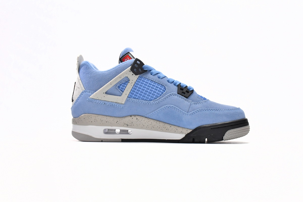 university blue jordan 4 fake