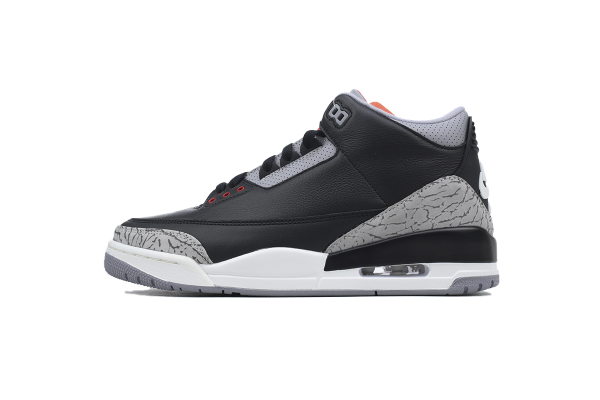 fake Jordan 3 Retro Black Cement