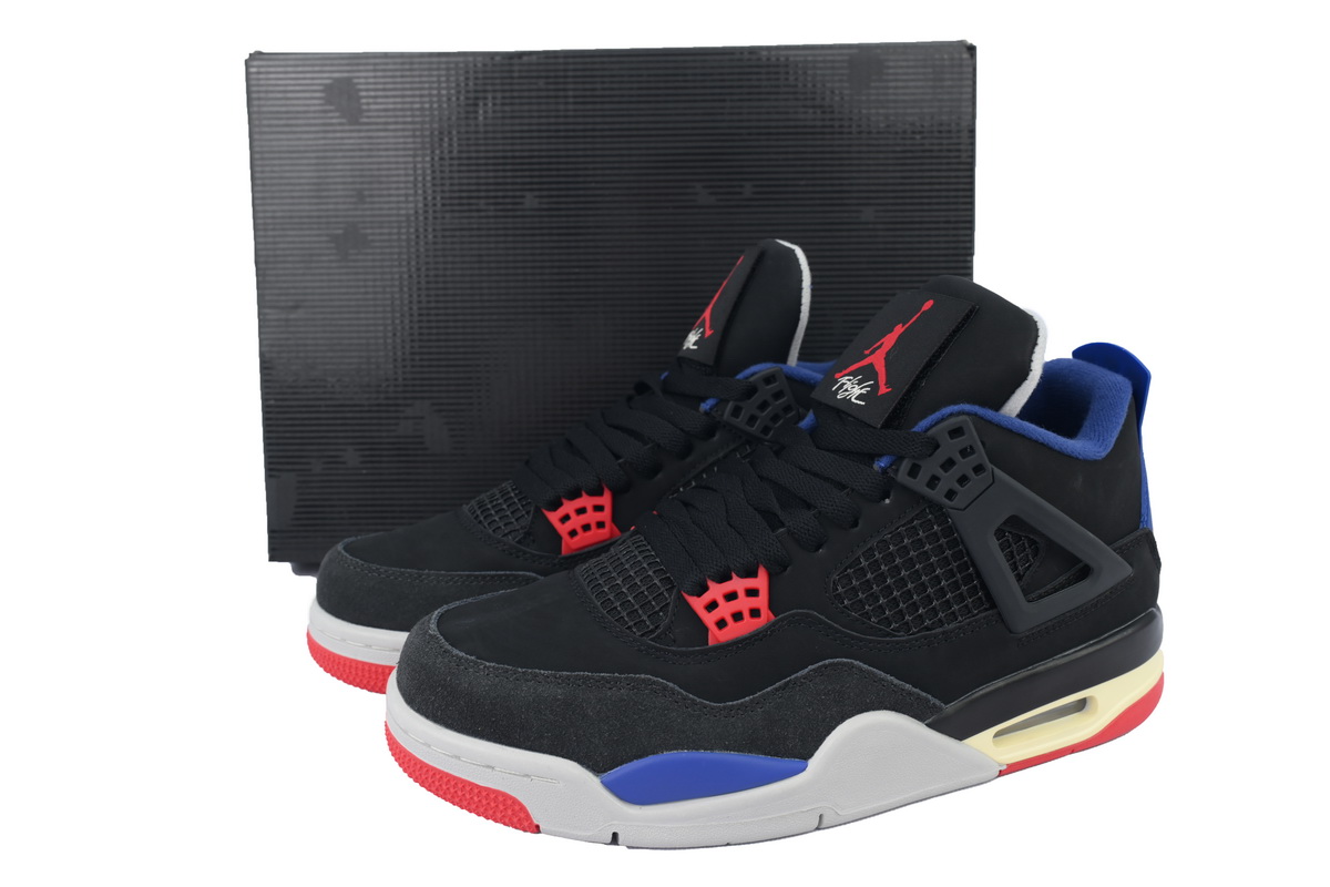 fake jordan 4 Rare Air - White Lettering
