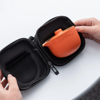 Ancient Pottery Travel Tea Set 02