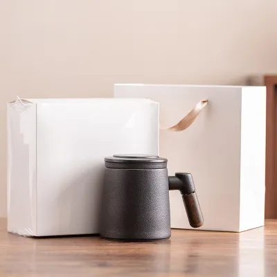 Ceramic Filter Tea Cup Tea Water Separation Cup 2 01