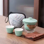 Forbidden City Cultural and Creative Portable Travel Tea Set
