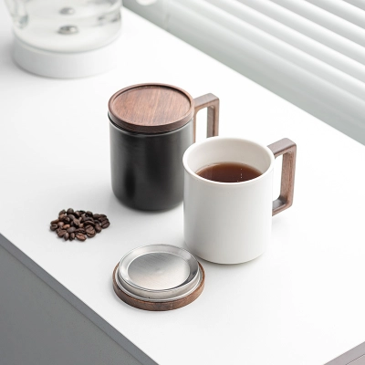 Simple Style New Chinese Office Cup 01