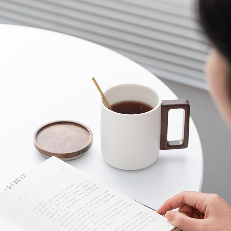 Simple Style New Chinese Office Cup