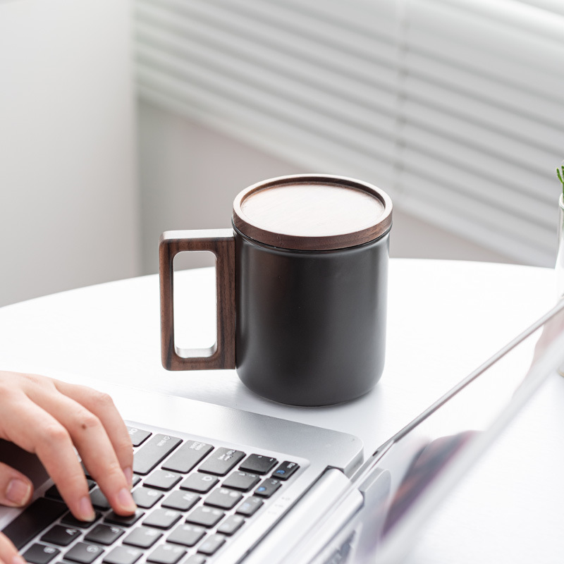 Simple Style New Chinese Office Cup