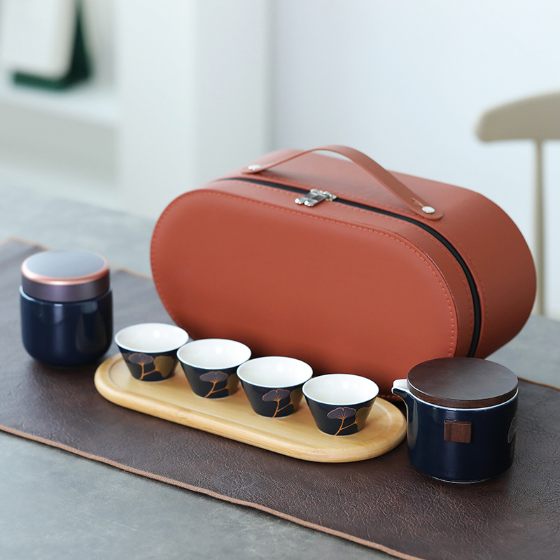 High-end Outdoor Portable Travel Tea Set