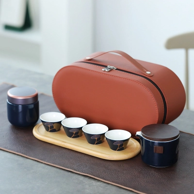 High-end Outdoor Portable Travel Tea Set 01