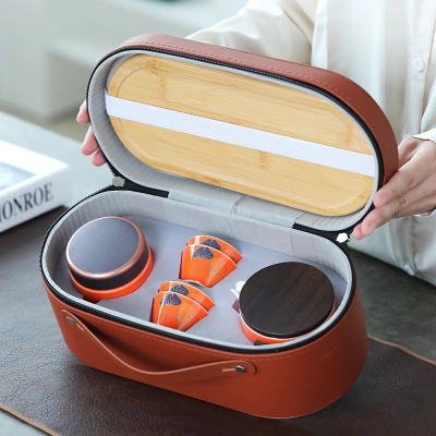 High-end Outdoor Portable Travel Tea Set 02