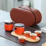 High-end Outdoor Portable Travel Tea Set