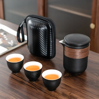 High-end Outdoor Travel Tea Set 01