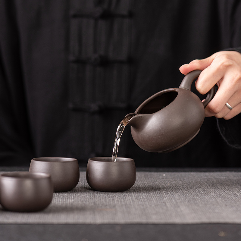 Chinese Teapot Set Ceramic Mini Kung Fu Tea Set