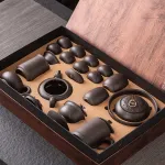 Chinese Teapot Set Ceramic Mini Kung Fu Tea Set