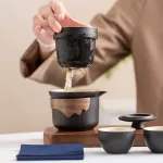High-end Travel Tea Filter Outdoor Portable Set