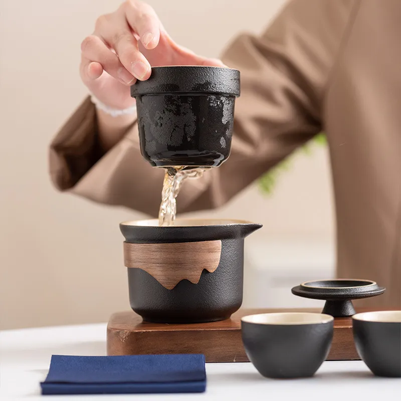 High-end Travel Tea Filter Outdoor Portable Set