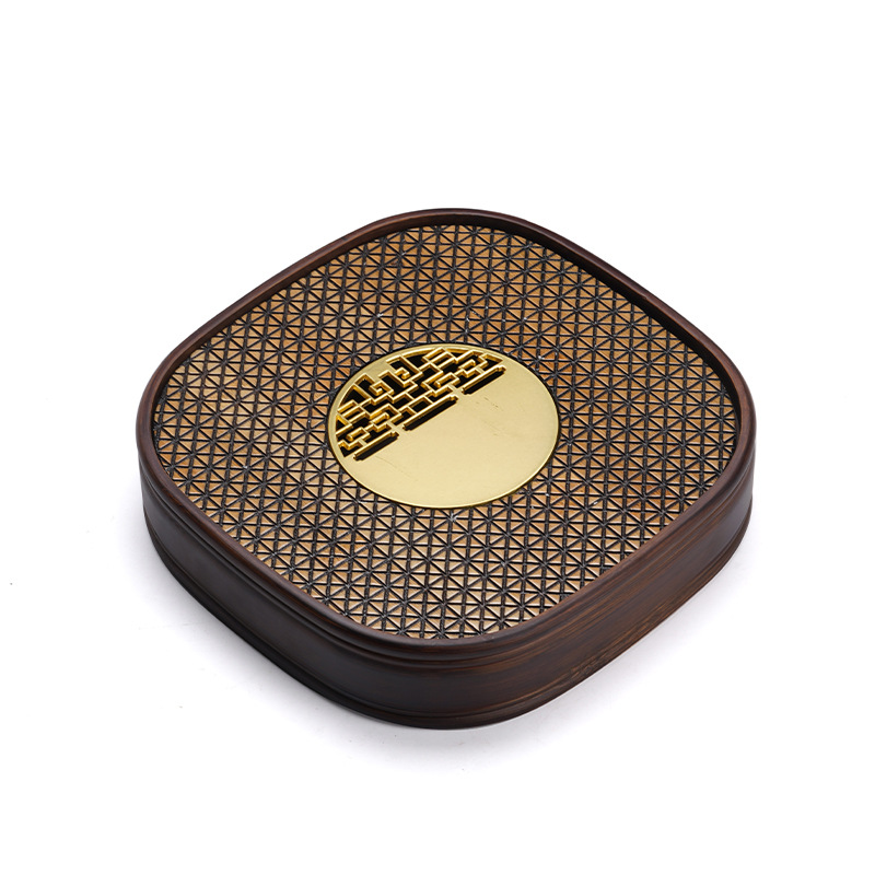 Bamboo Kung Fu Tea Tray with Water Storage and Drainage Tray