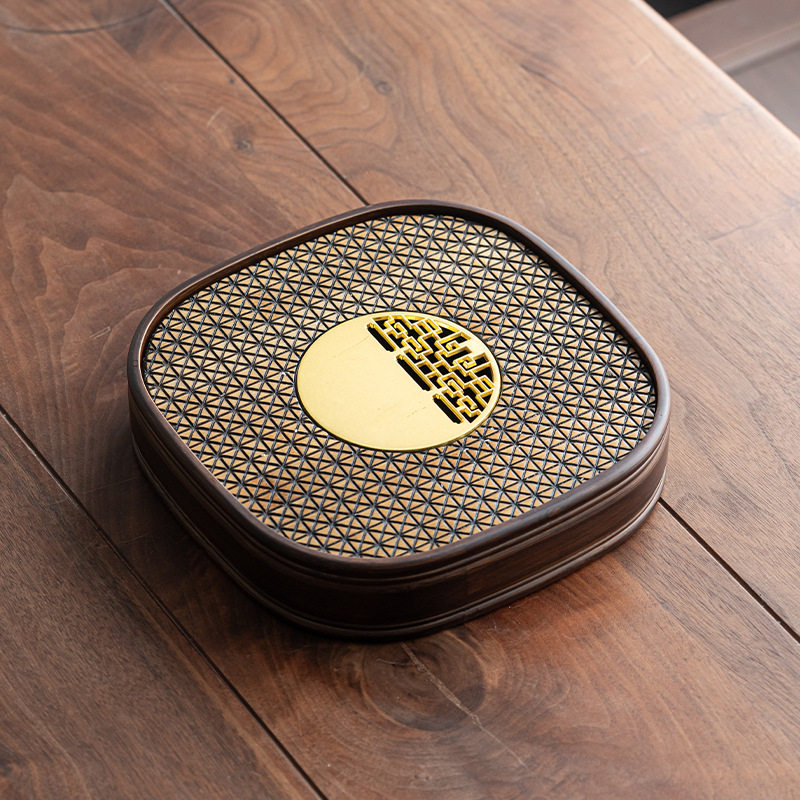 Bamboo Kung Fu Tea Tray with Water Storage and Drainage Tray