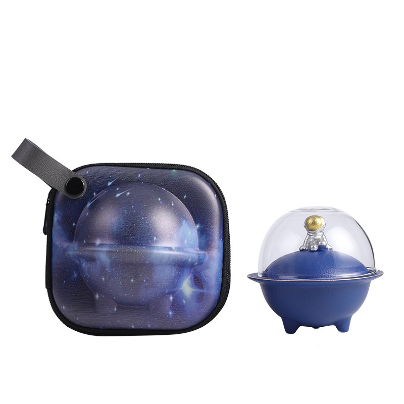 Portable Quick One Pot Two Cup Travel Tea Set