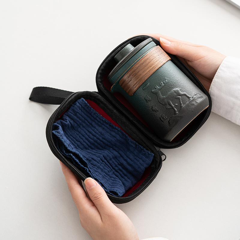 Coarse Pottery Japanese Anti-scalding Teapot Tea Cup