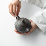 Fine Chinese Element Purple Clay Teapot