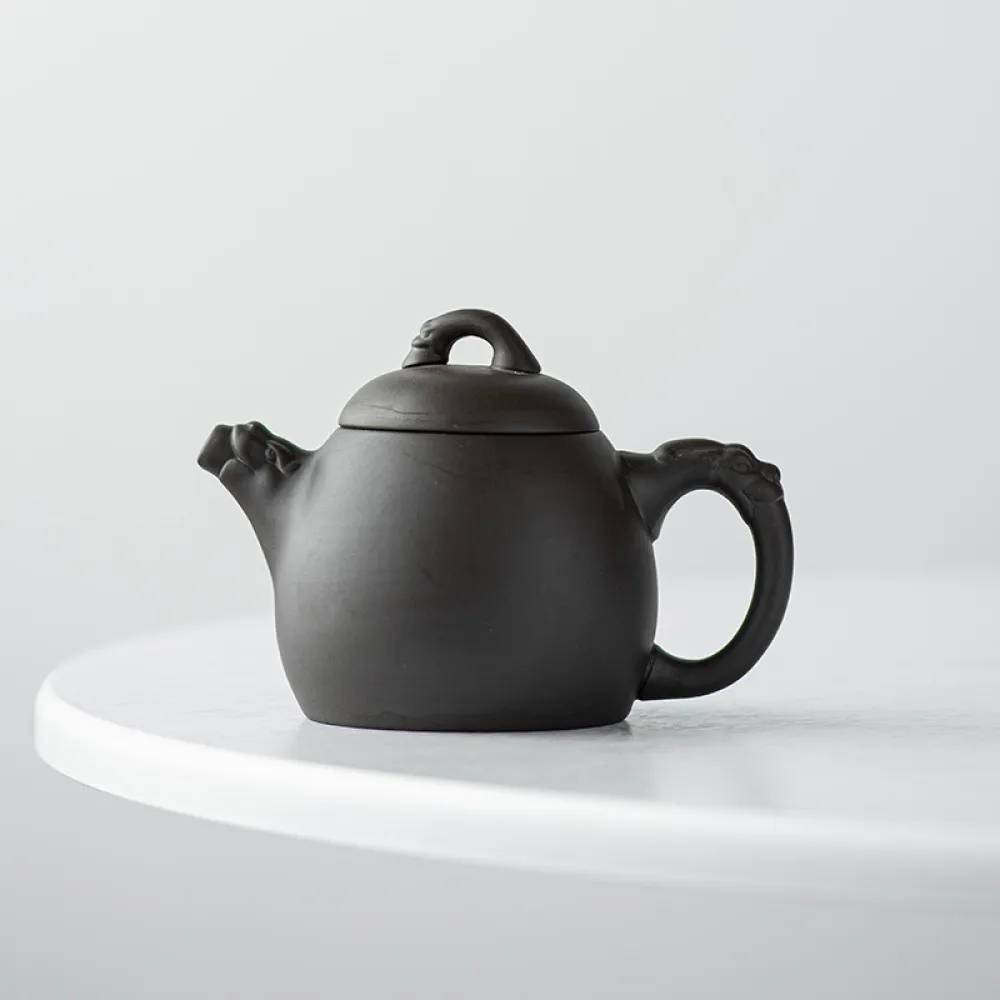 Fine Chinese Element Purple Clay Teapot