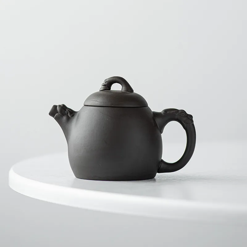 Fine Chinese Element Purple Clay Teapot