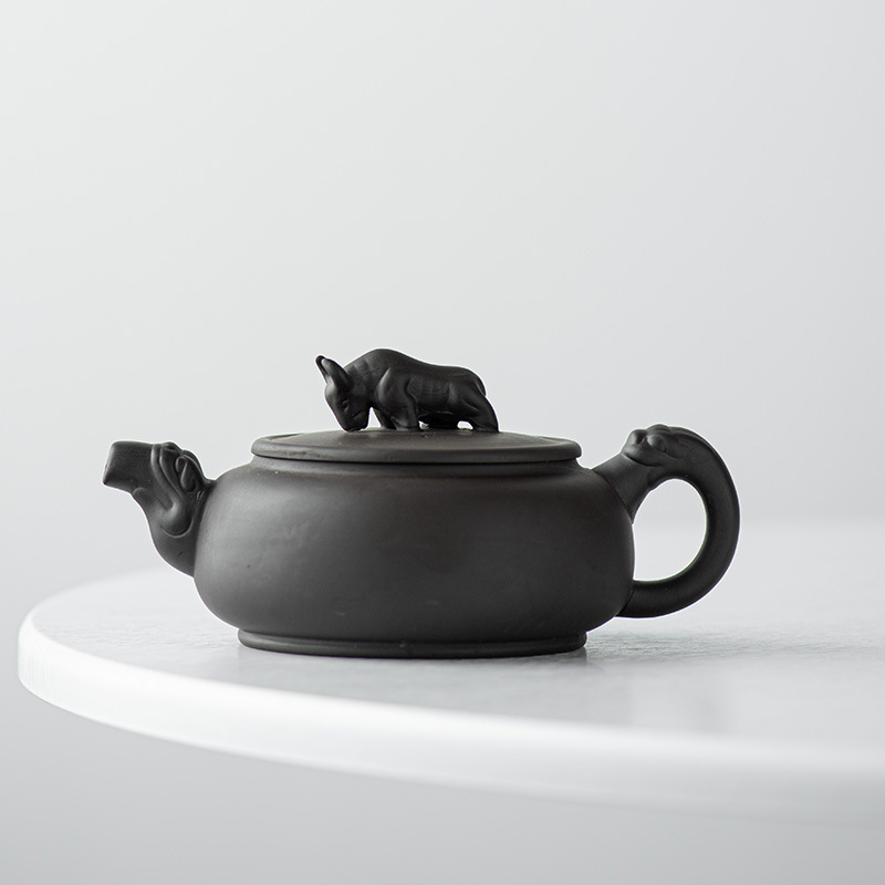 Fine Chinese Element Purple Clay Teapot