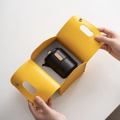 Portable Travel Tea Set Ceramic Teapot Tea Cup 02