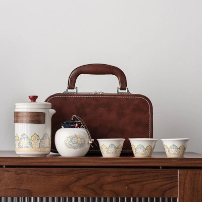 Travel Tea Set Portable Kung Fu Tea Set 01