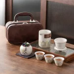 Travel Tea Set Portable Kung Fu Tea Set