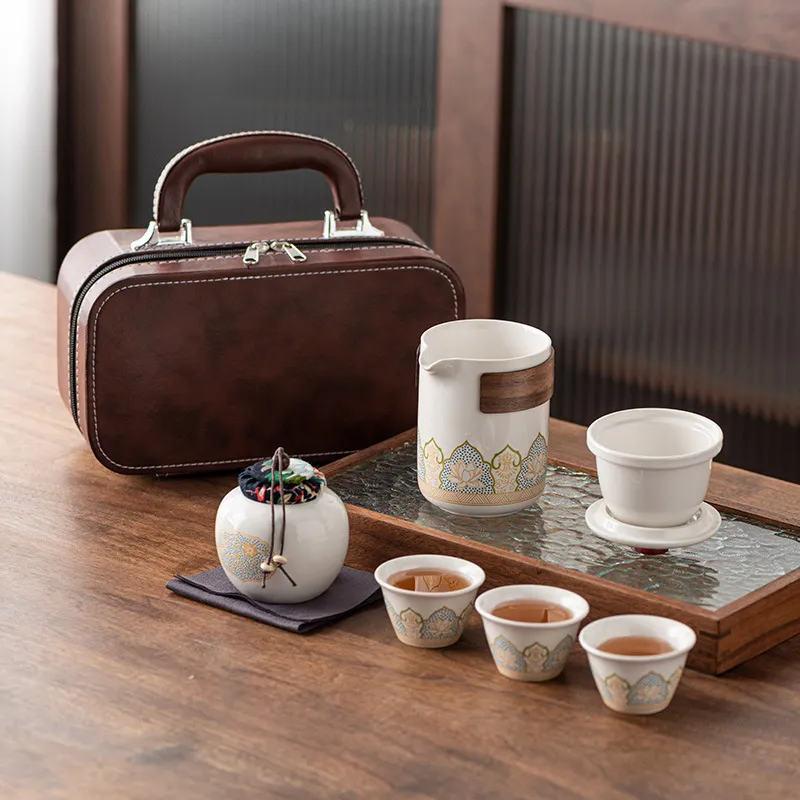Travel Tea Set Portable Kung Fu Tea Set