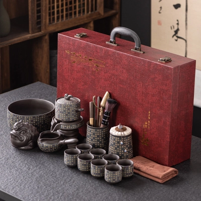 Chinese Style High-end Tea Set Complete Teapot Gift Box 01