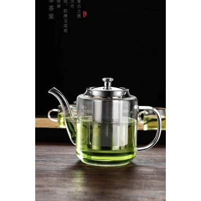 High Borosilicate Glass Teapot 01