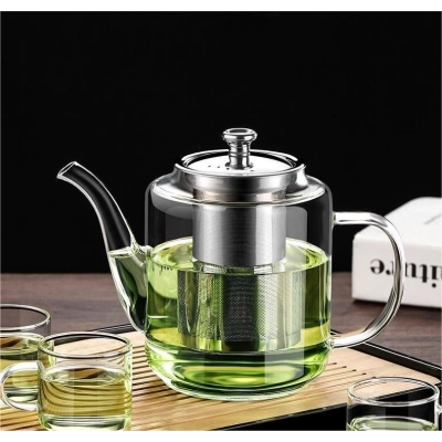High Borosilicate Glass Teapot 02
